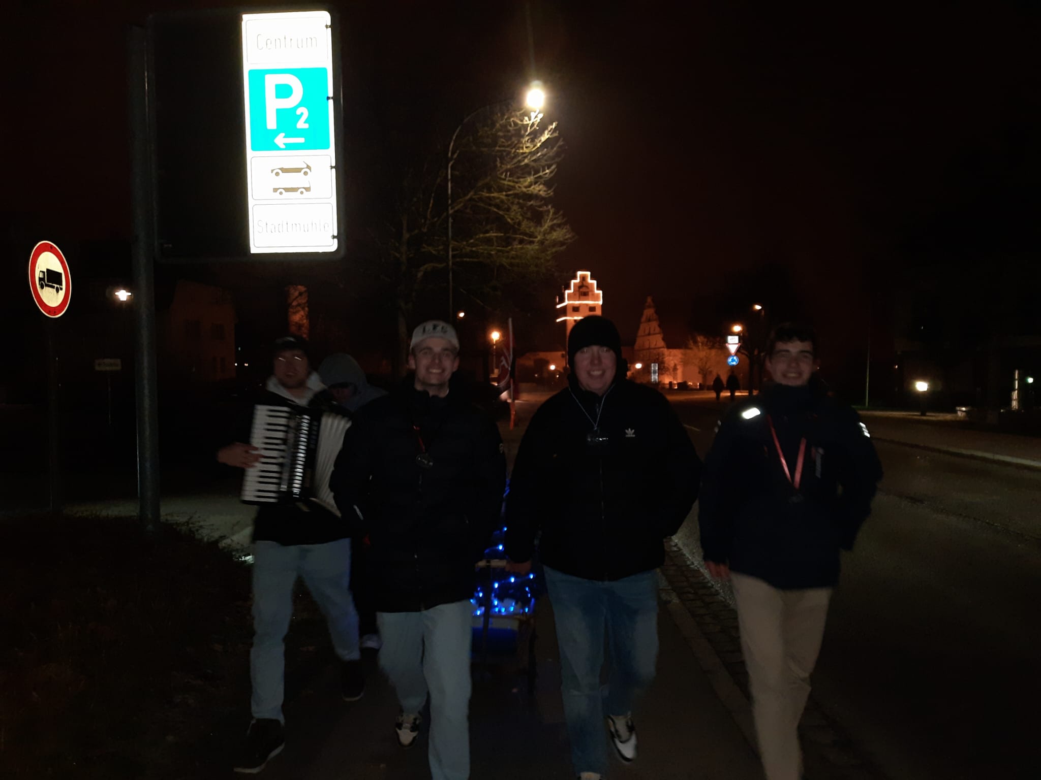 Historie der Christbaumlobtour